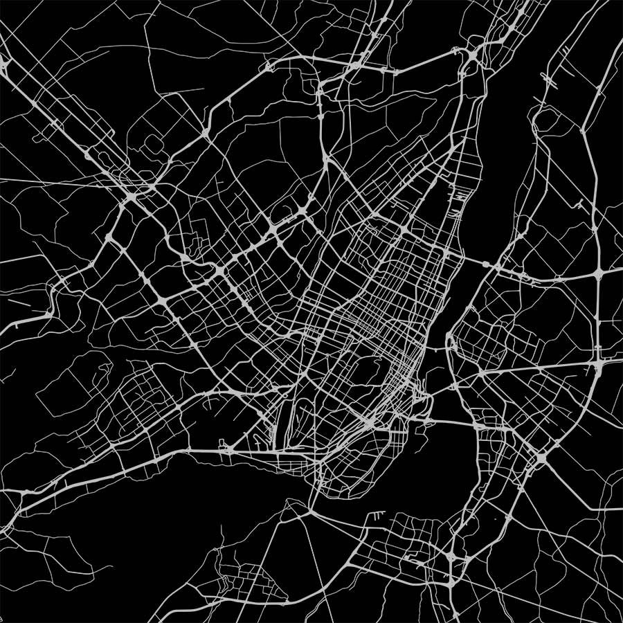 carte de Montréal
